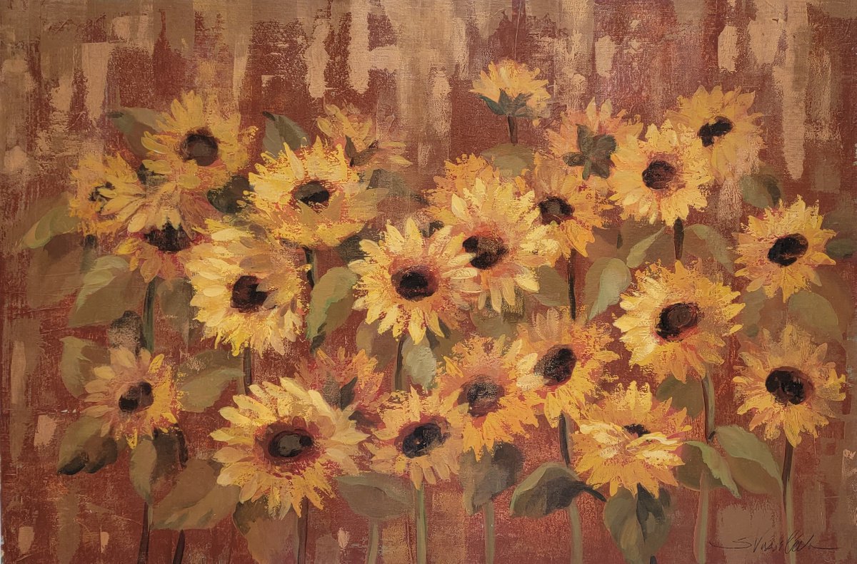 Siena Sunflowers by Silvia Vassileva