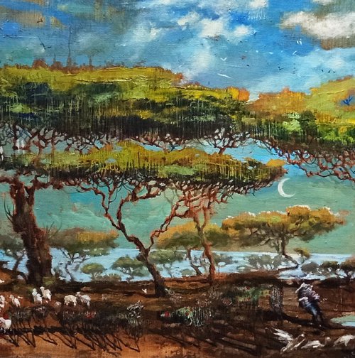 A place to escape (escape). by Serhiy Roy