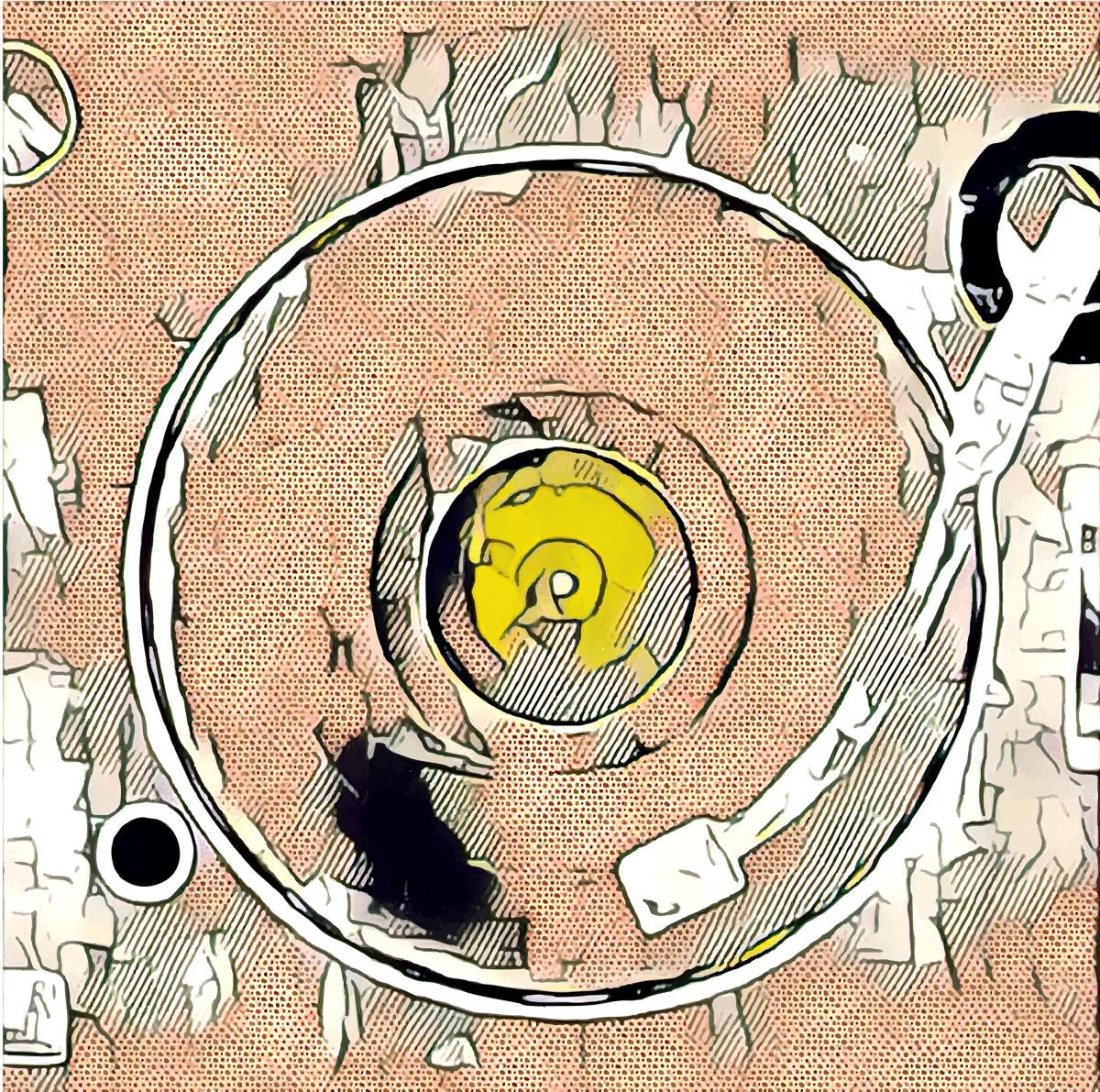 If Lichtenstein Was A DJ by Rennie Pilgrem