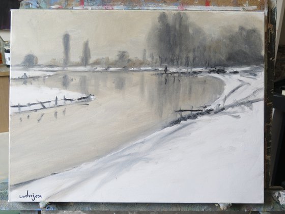 Winter by the Ouse
