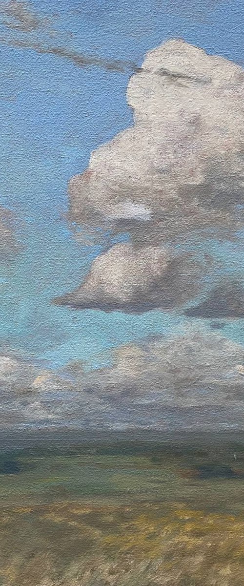 Summer clouds by Bohdan Vykhrenko