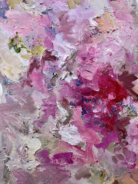 Ethereal beauty - Modern abstract oil art