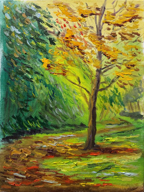 The Whispering Autumn Tree