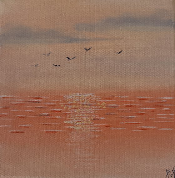 Last light over silence