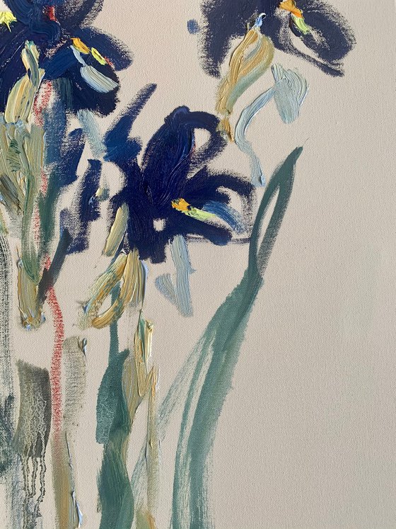 Irises.