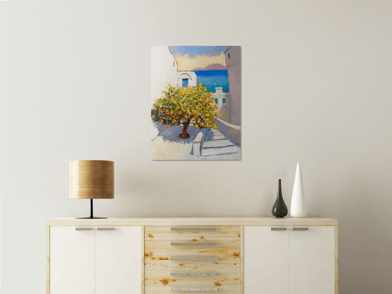 Greek Island, Lemon Tree