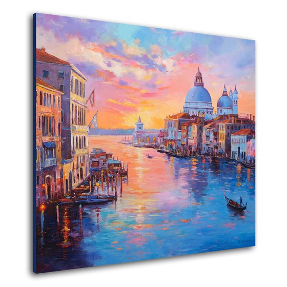 Romantic Venice at Sunset