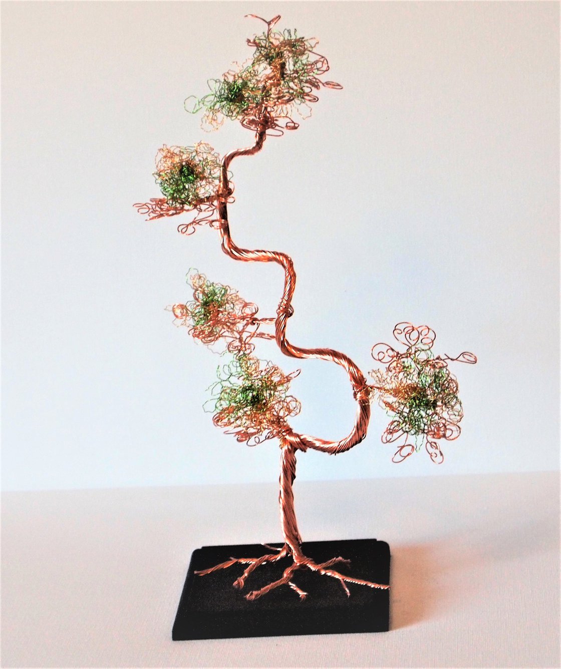  Verdi Bonsai Tree Wire Sculpture : Handmade Products