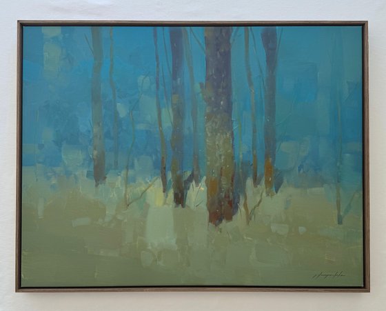 Trees in Turquoise