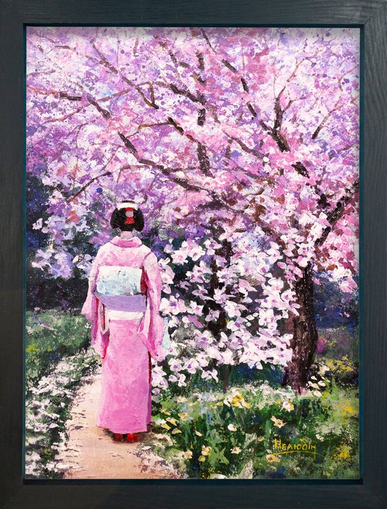Blooming cherry