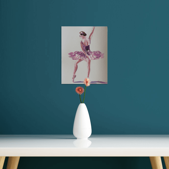 Ballerina  Watercolor Series
