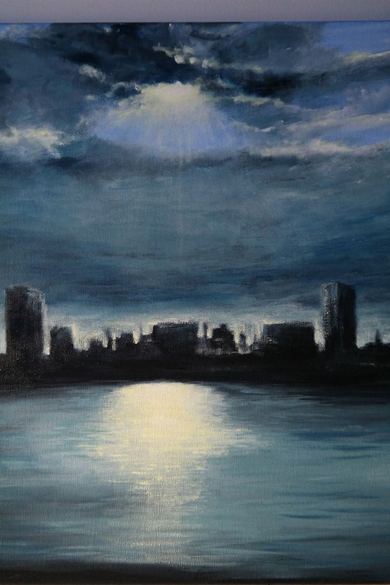 Still Night - Nocturno Series Painting