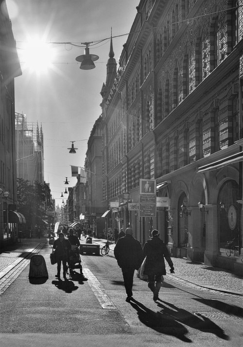" Sunny Morning. Stockholm " Limited Edition 1 / 15 by Dmitry Savchenko
