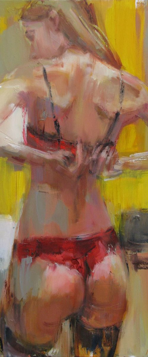 Before bedtime by Nelina Trubach-Moshnikova