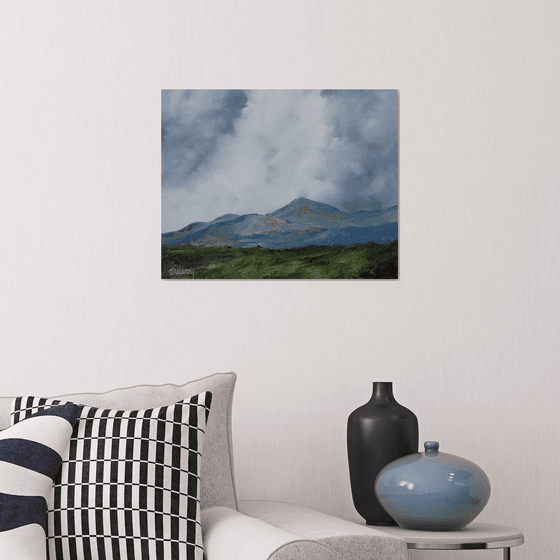 Mournes from Murlough, Ireland