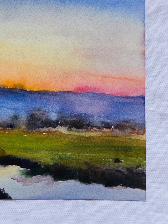 River at Dusk