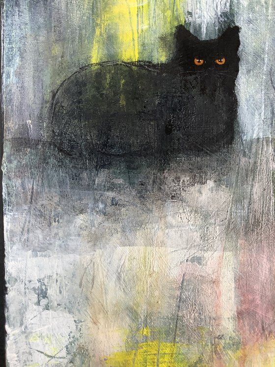 ABSTRACT BLACK CATS