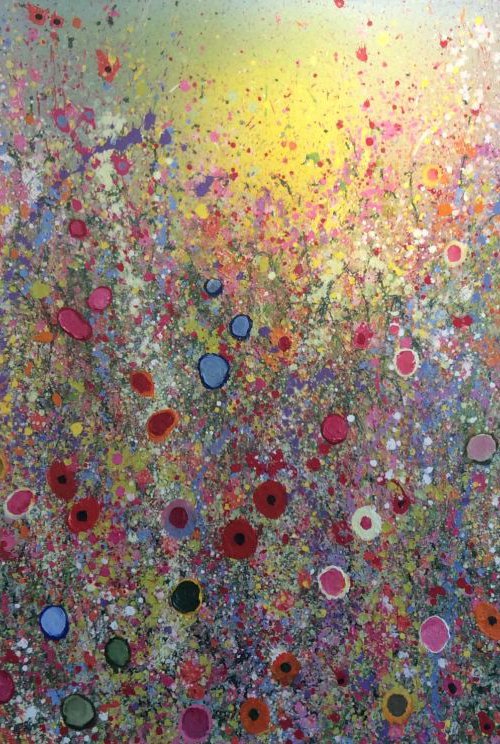 My Heart Mingles With All The Wildflowers by Yvonne  Coomber