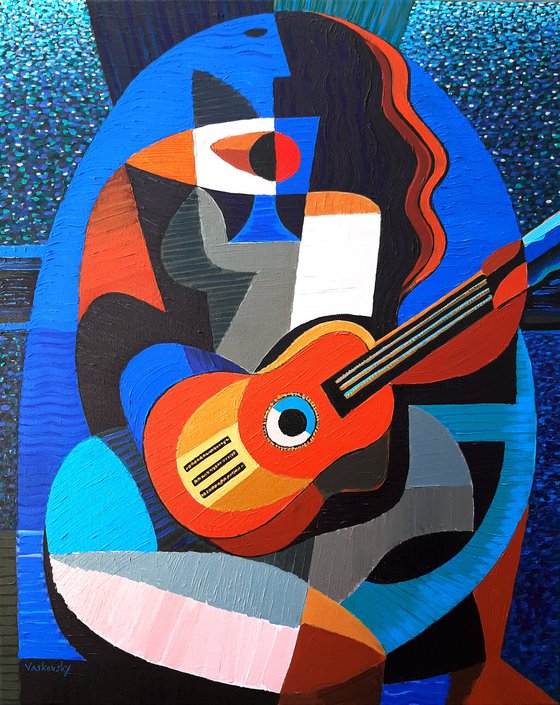 Woman Playing Guitar