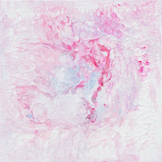 Marbles and Meadows-Pink ~50x50cm (4x12x12in)