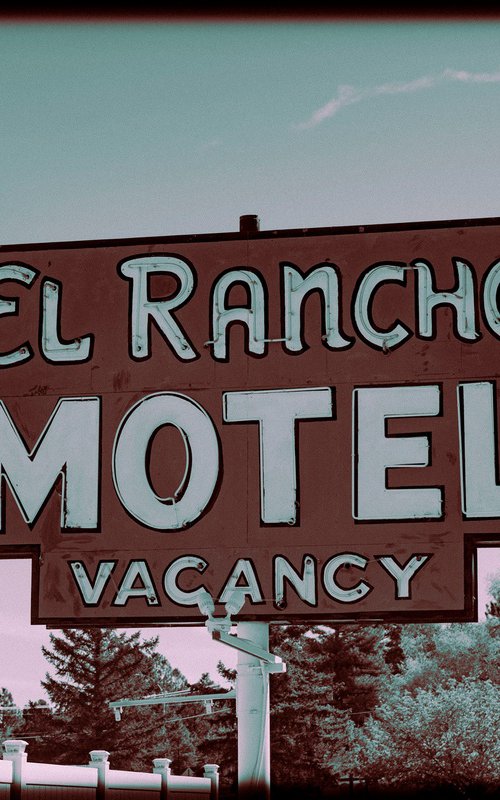 El Rancho Motel Route 66 by John Celeste