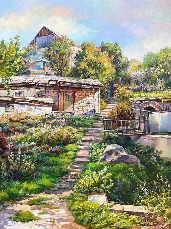 A Secluded Corner of Khashtarak Village