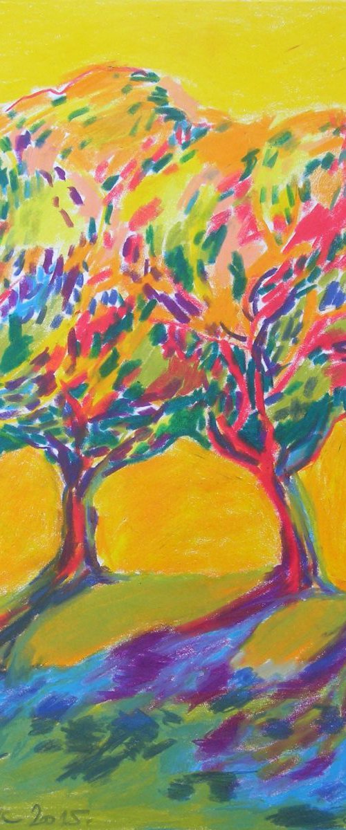 Trees showing off in the Sun by Maja Grecic