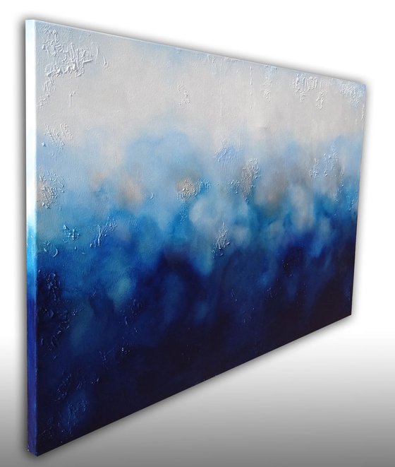 ocean blues  (150 x 100 cm XL artwork)