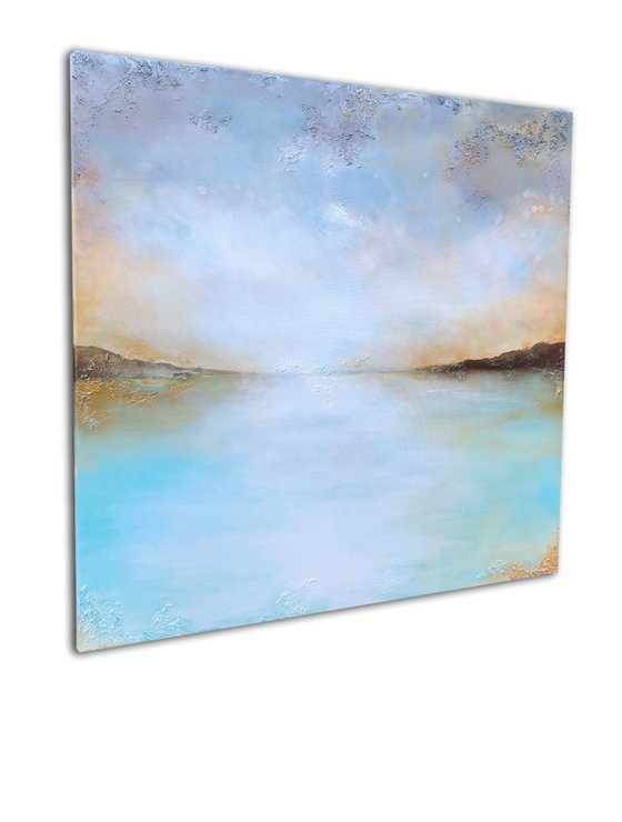 calm bay (100 x 100 cm) Dee Brown