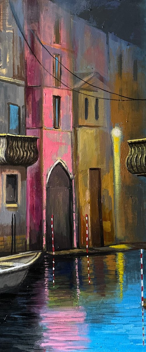 " Evening in Venice " by Reneta Isin