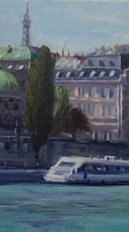 The embankments of Paris2 by Elena Sokolova