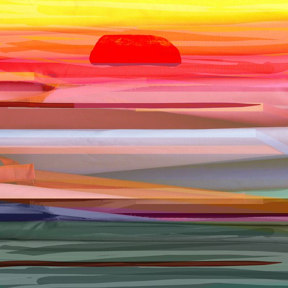 An abstract landscape opus 12