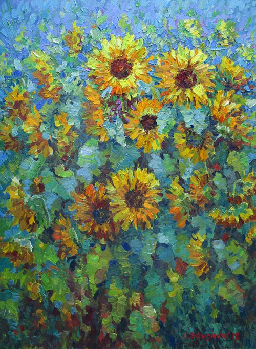 Sunflowers by Liudvikas Daugirdas