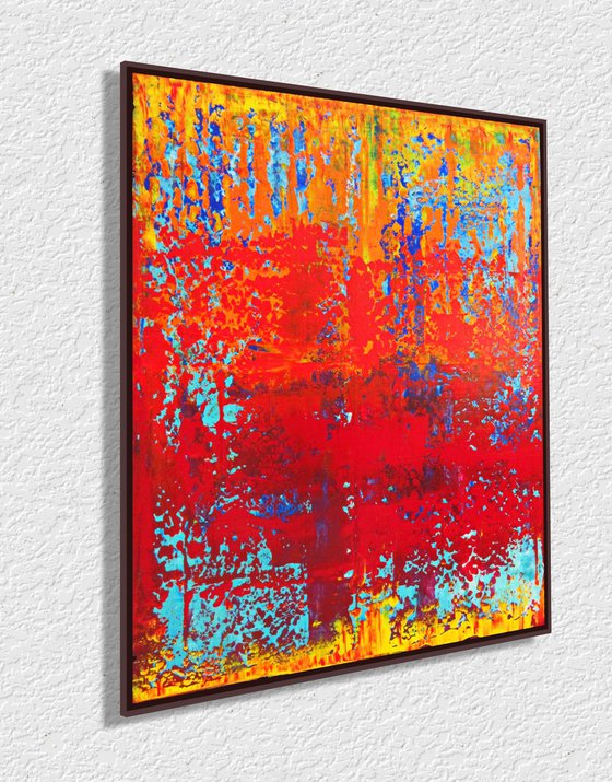 SOUL IN FIRE, RICHTER MODE, XL, FRAMED