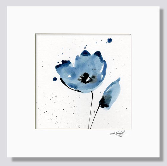 Shabby Chic Charm 3 - Flower Painting by Kathy Morton Stanion