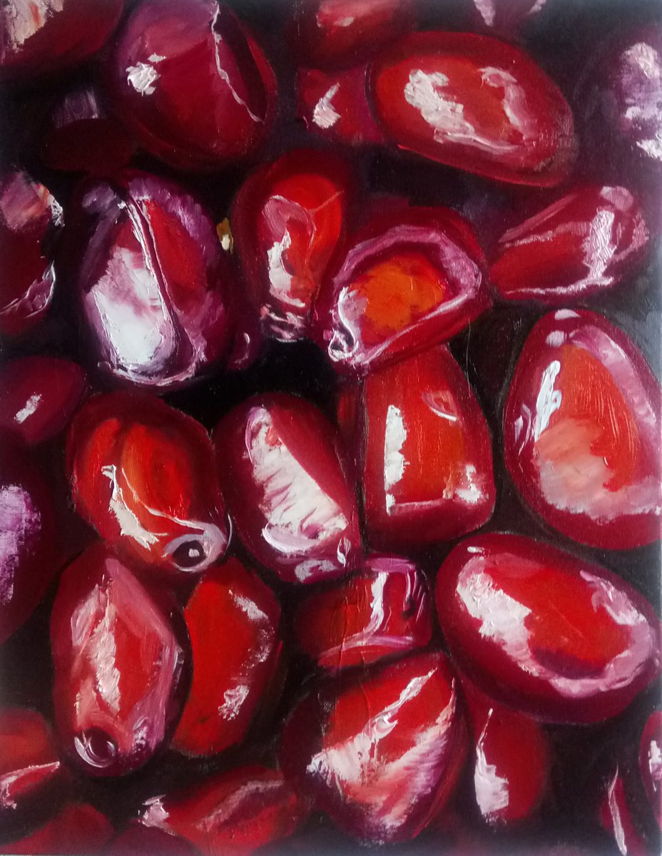 Pomegranate by Valeriia Radziievska