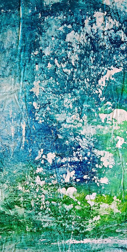 Conjuncture (n.362) - 81,00 x 68,00 x 2,50 cm - ready to hang - acrylic painting on stretched canvas by Alessio Mazzarulli