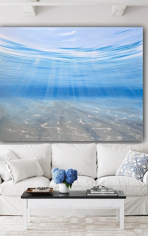 The Serenity of Blue by Eva Volf