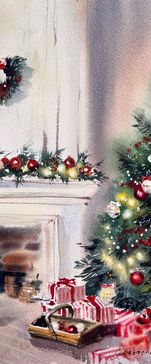 Christmas tree by Eugenia Gorbacheva