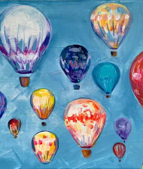 Hot air balloon by Olga Pascari