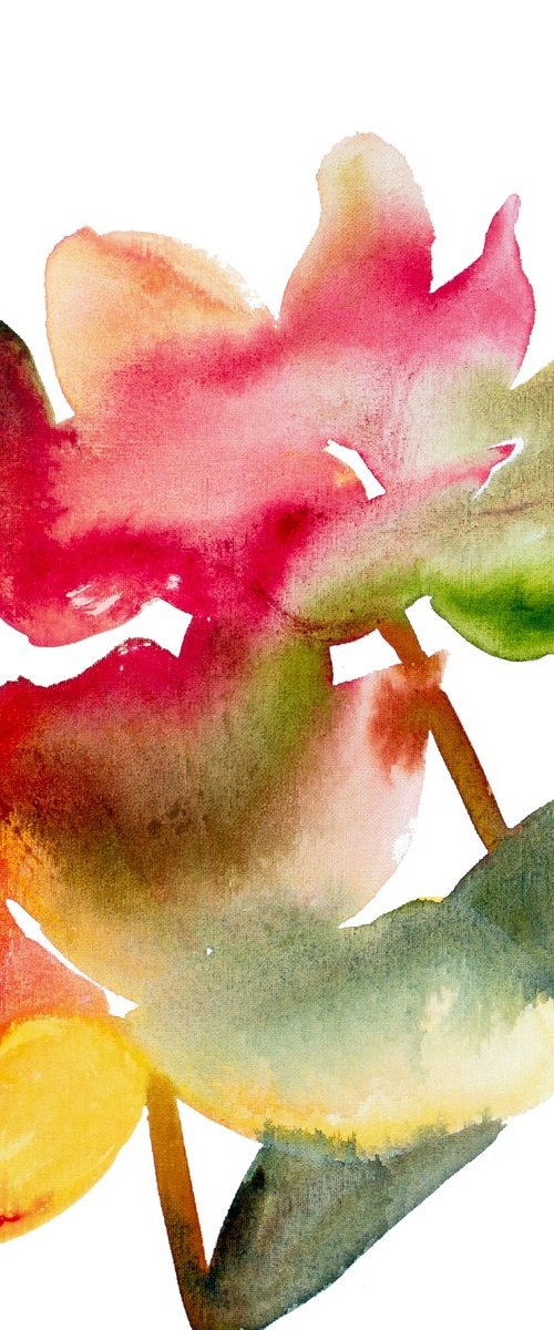 Abstract Floral No. 33 by Elizabeth Becker