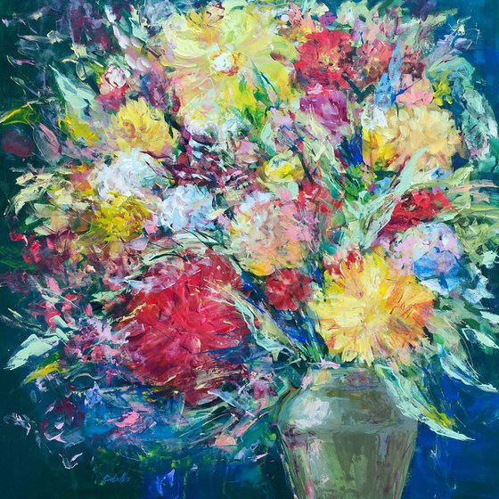 Flowers in vase 3