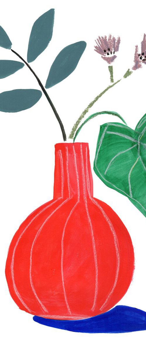 Abstract plants #7 by Marisa Añón