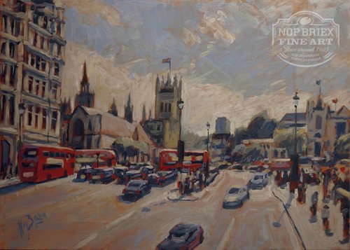 Crossing at Westminster by Nop Briex
