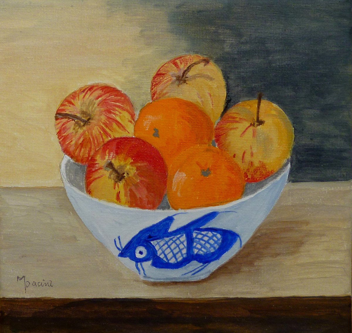 A Bowl of Fruit by Maddalena Pacini