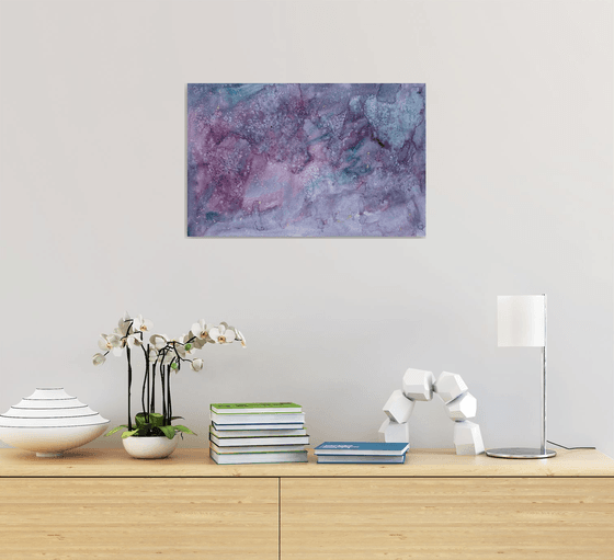 Majestic Abstract Purple