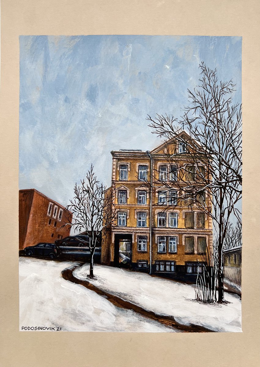 Vyborg street view by Sasha Podosinovik