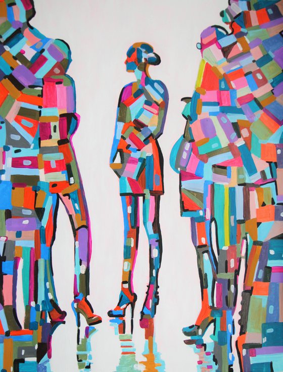 Night Club / 88 x 67 cm