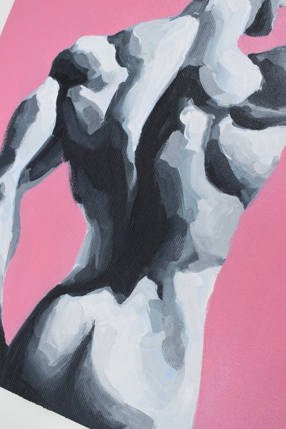 "Fragment of..." - Male nude