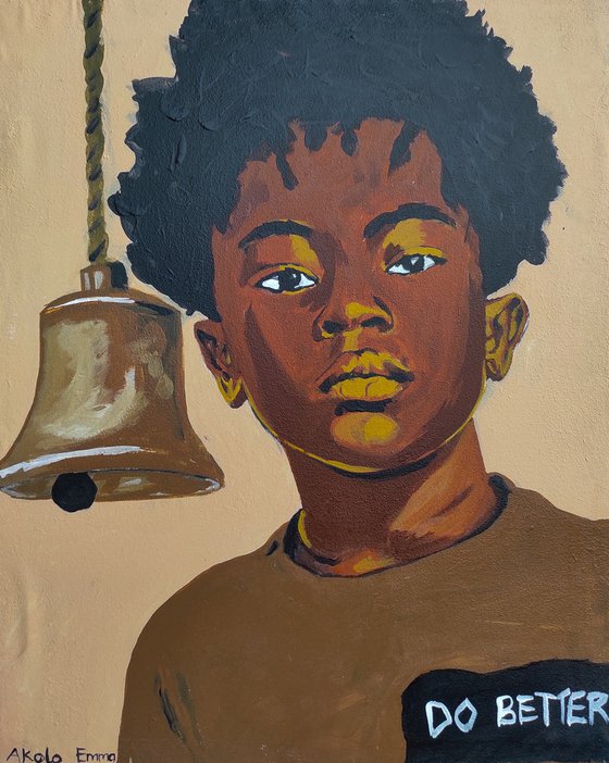 Dear Afro Boy, EAT THE FROG